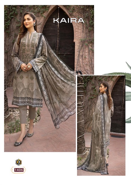 Keval Kaira Vol-14 Cotton Designer Pakistani Dress Material